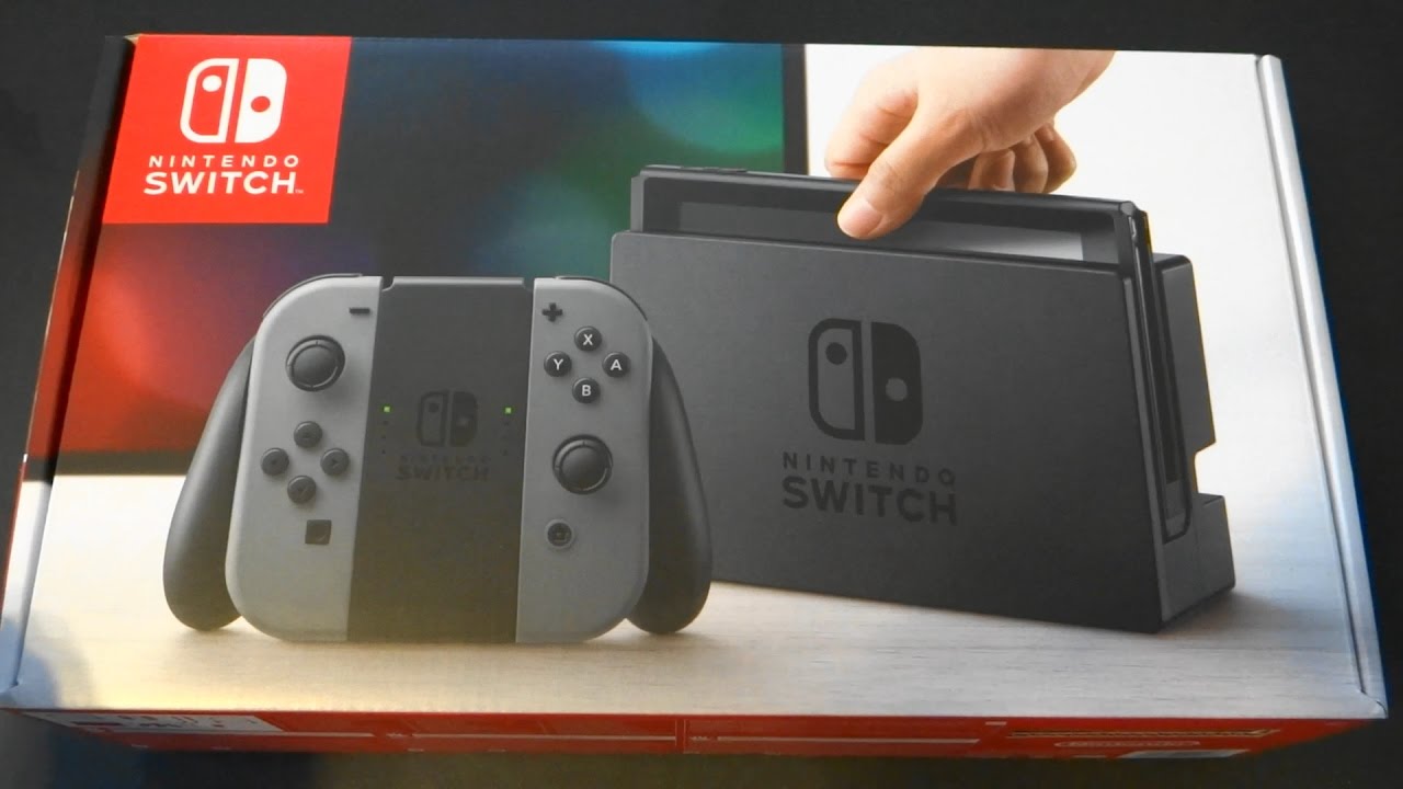 nintendo switch gray