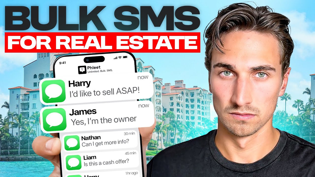 SMS Marketing for Real Estate | Unlimited Mass Texting 2025 (FREE!)
