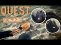 Scuba Tector |OLD RING AND COINS FOUND| Metal Detecting Underwater