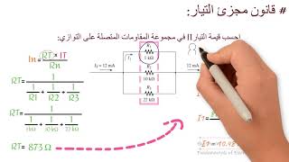 قانون مجزئ التيار وآلية استخدامه