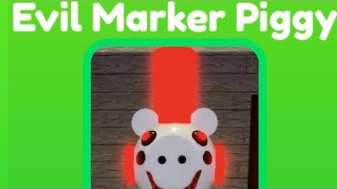How To Get The “Evil Marker” Piggy | Find The Piggy Morphs #roblox #piggy