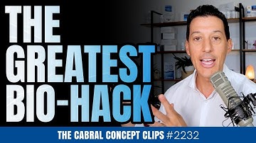 The Greatest “Biohack” | Dr. Stephen Cabral
