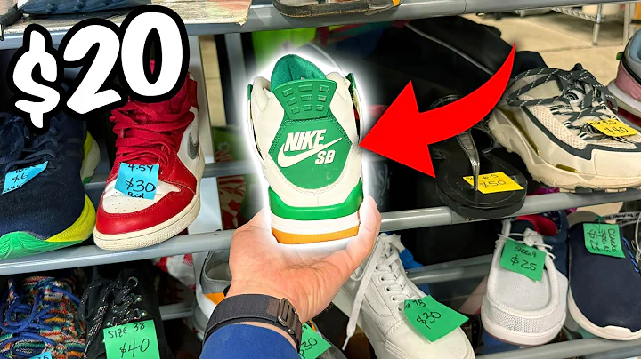 They Were Just Sitting At The Thrift Store... $20 Sneaker Collection