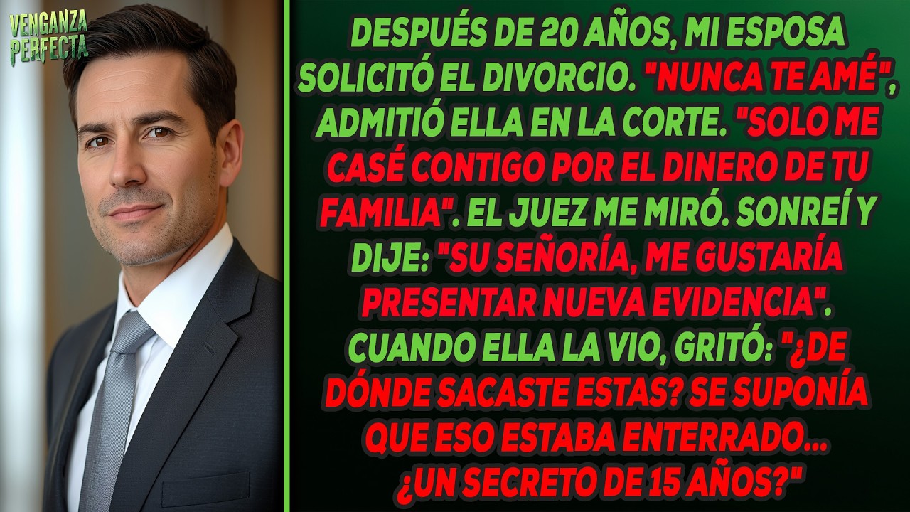 Mi esposa dijo que se casó conmigo por dinero en la corte, mostré una nueva evidencia que sacudió...