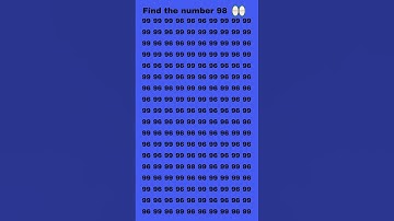 Find the number 98