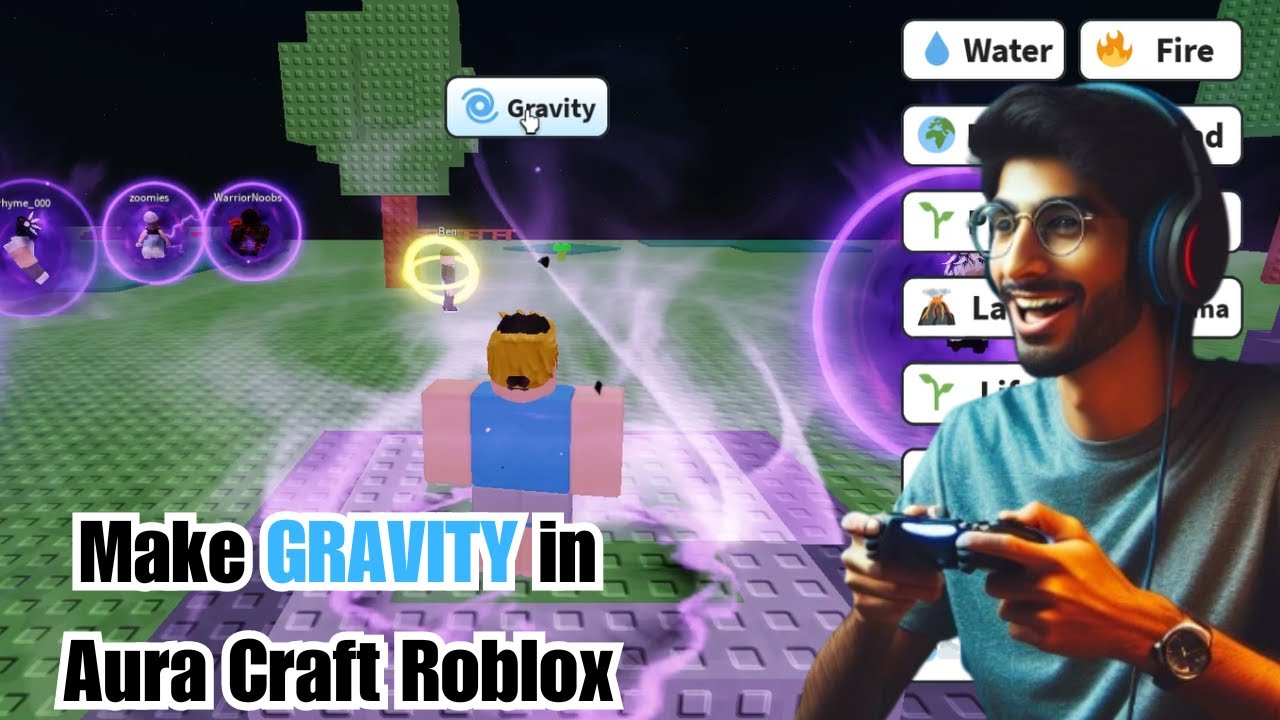 How to Get Gravity in Aura Craft! (Roblox Aura Craft Gravity Recipe