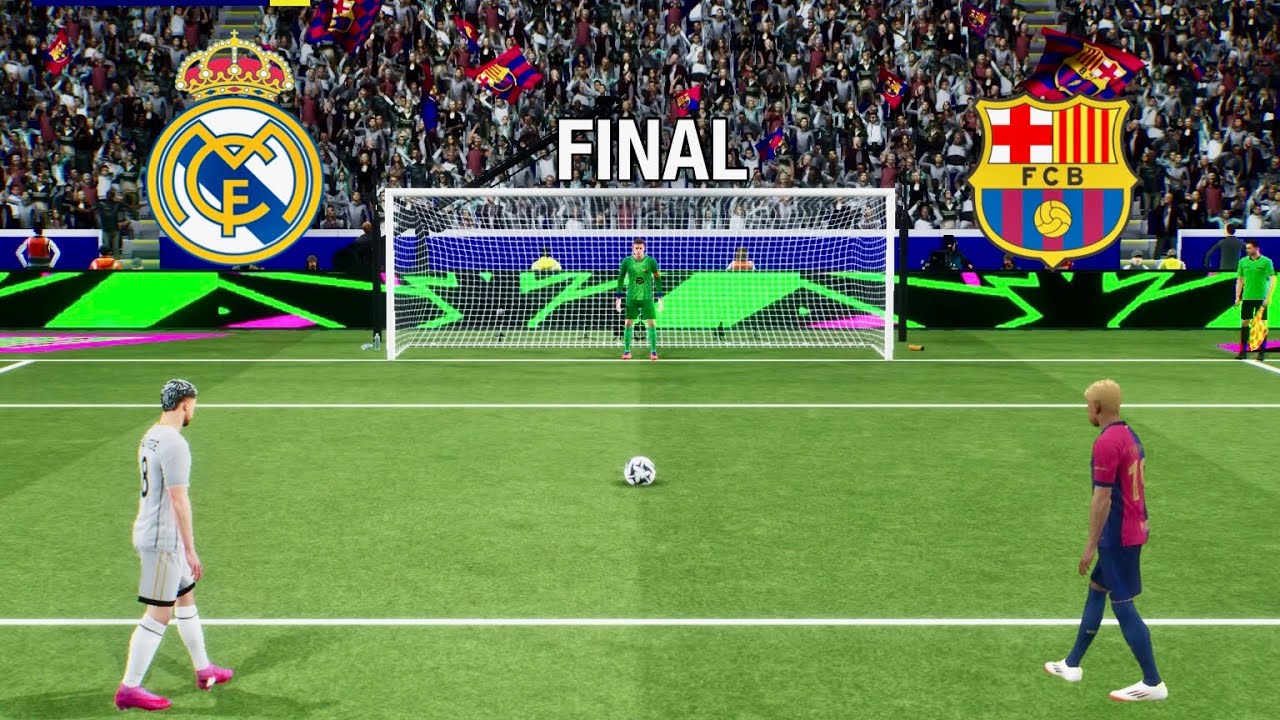 REAL MADRID vs FC BARCELONA | PENALTY SHOOTOUT | LAMINE vs MBAPPE