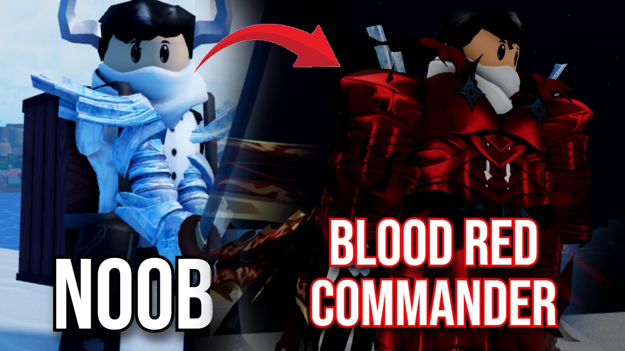 Control Red Commander Becoming The Blood Red Commander In ONE VIDEO | Rogue Piece - YouTube