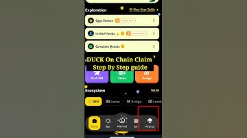 Duck On Chain Claim Step By Step guide 💥 | Airdrop | Mining ⛏️ | #ytshorts #duckchain