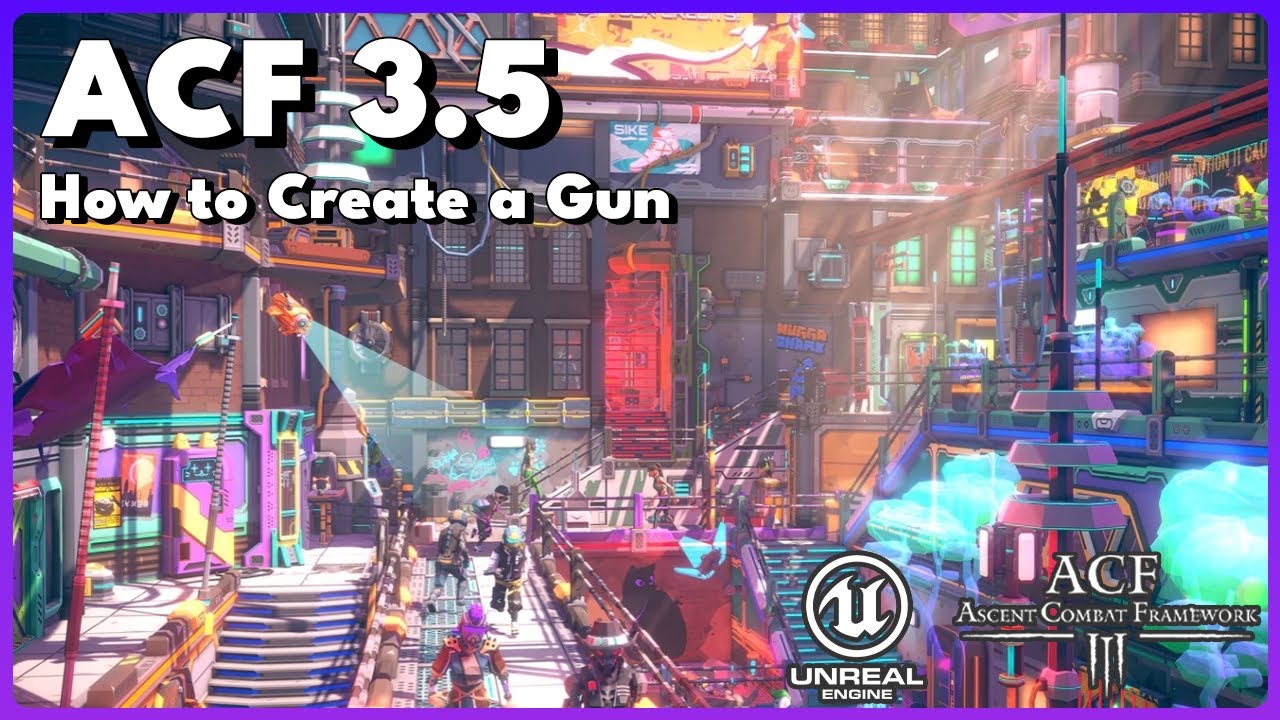 How to Create a Gun in ACF Unreal Engine 5 - YouTube