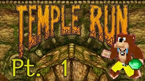 Minecraft Xbox 360 Temple Run Re Run Part 1!