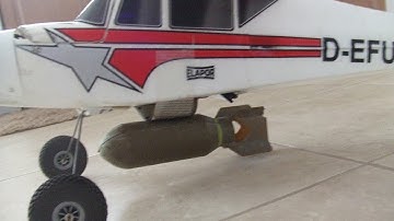 Multiplex FunCub - Bomb Drop, Parachute Drop & Kite tow