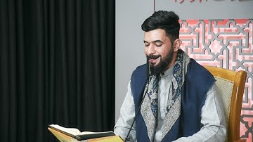 القارئ حسين غالب العسكري تصوير / ابراهيم الجناحي