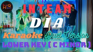 Inteam - Dia - Karaoke - Lower Key -1,5 (C Minor) - Duet Version