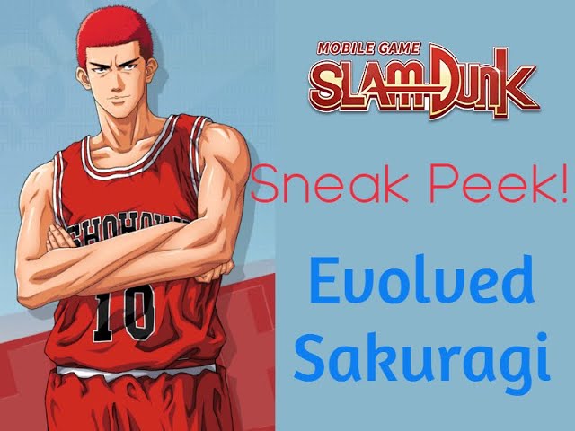 Slam Dunk Mobile Evolved Hanamichi Sakuragi Shohoku Team Youtube