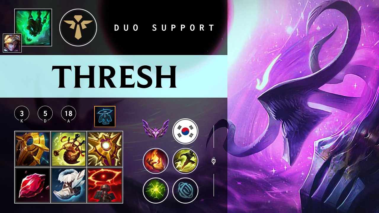 Thresh Support vs Camille - KR Master Patch 26.04