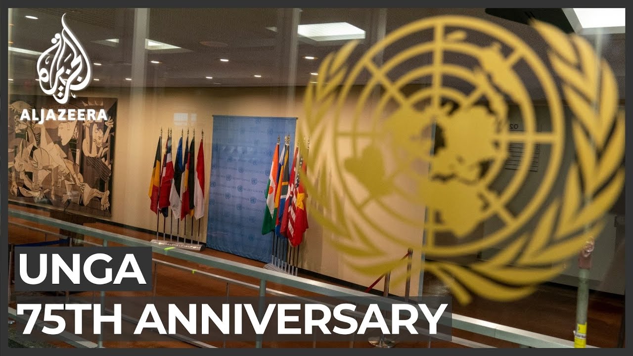 الجمعية العامة للأمم المتحدة تحتفل بالذكرى السنوية الخامسة والسبعين عبر الإنترنت