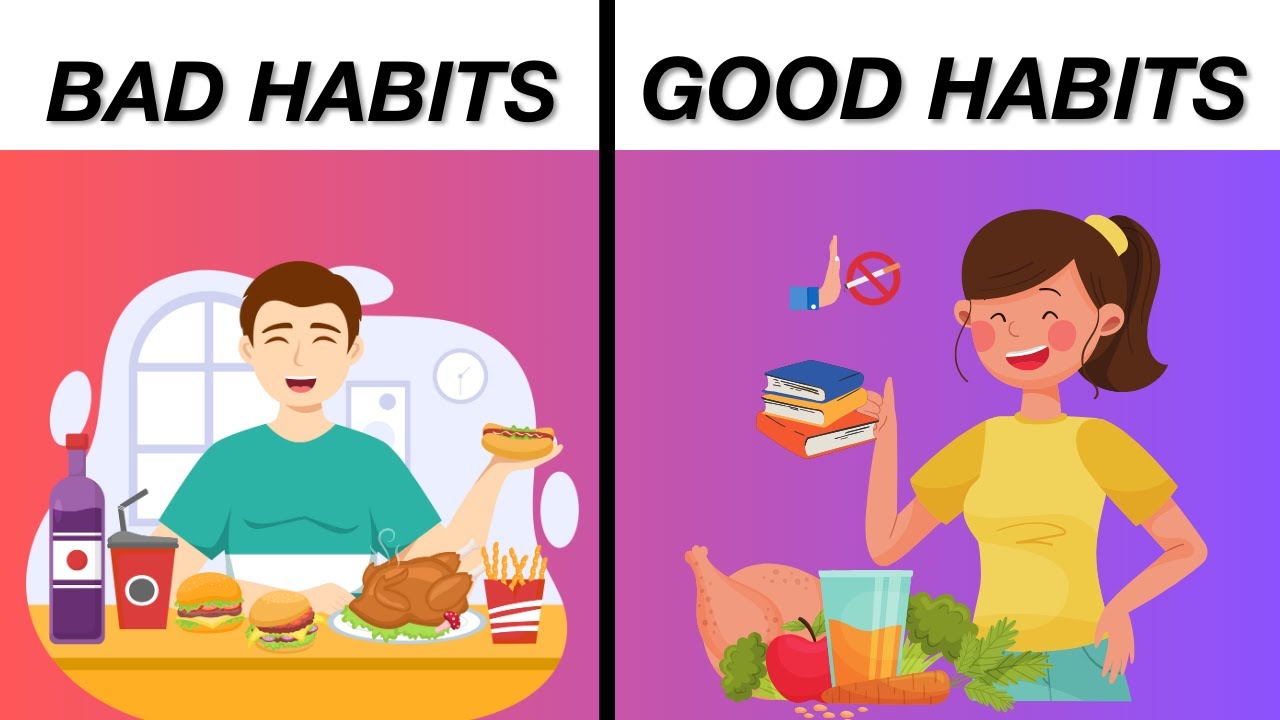 Bad Rutine How to Replace Bad Habits with Positive Ones - YouTube