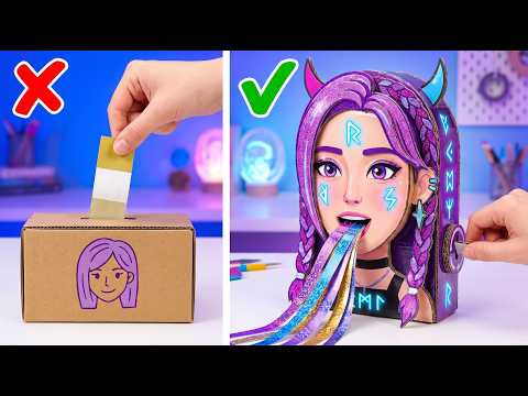 Rumi Comes to Life 💜✨ | Giant Paper DIY for K-Pop Demon Hunters