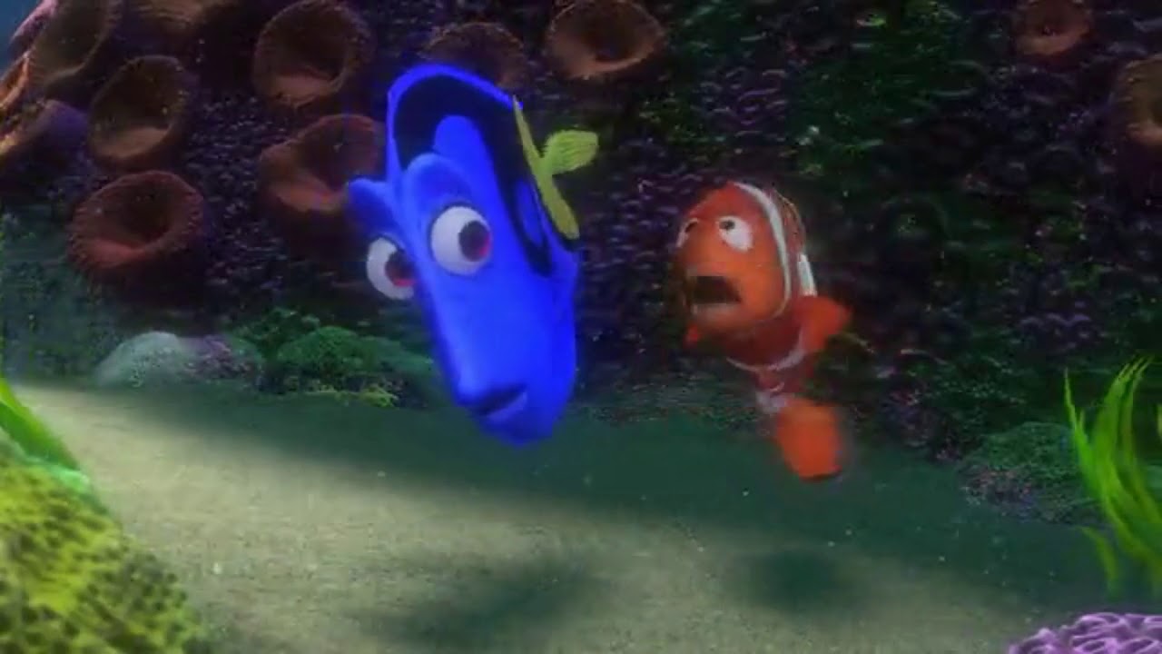 Download Finding Nemo scene Marlin meets Dory