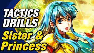 Fire Emblem Heroes Tactics Drills Grandmaster 76 Sister And Princess Feh Youtube