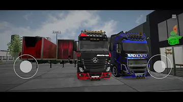 New update Universal Truck Simulator, New Trucks DAF XF-105 Mercedes Benz Axor 1840 LS 😍😋🤯😧😳👍👏🤝🙌