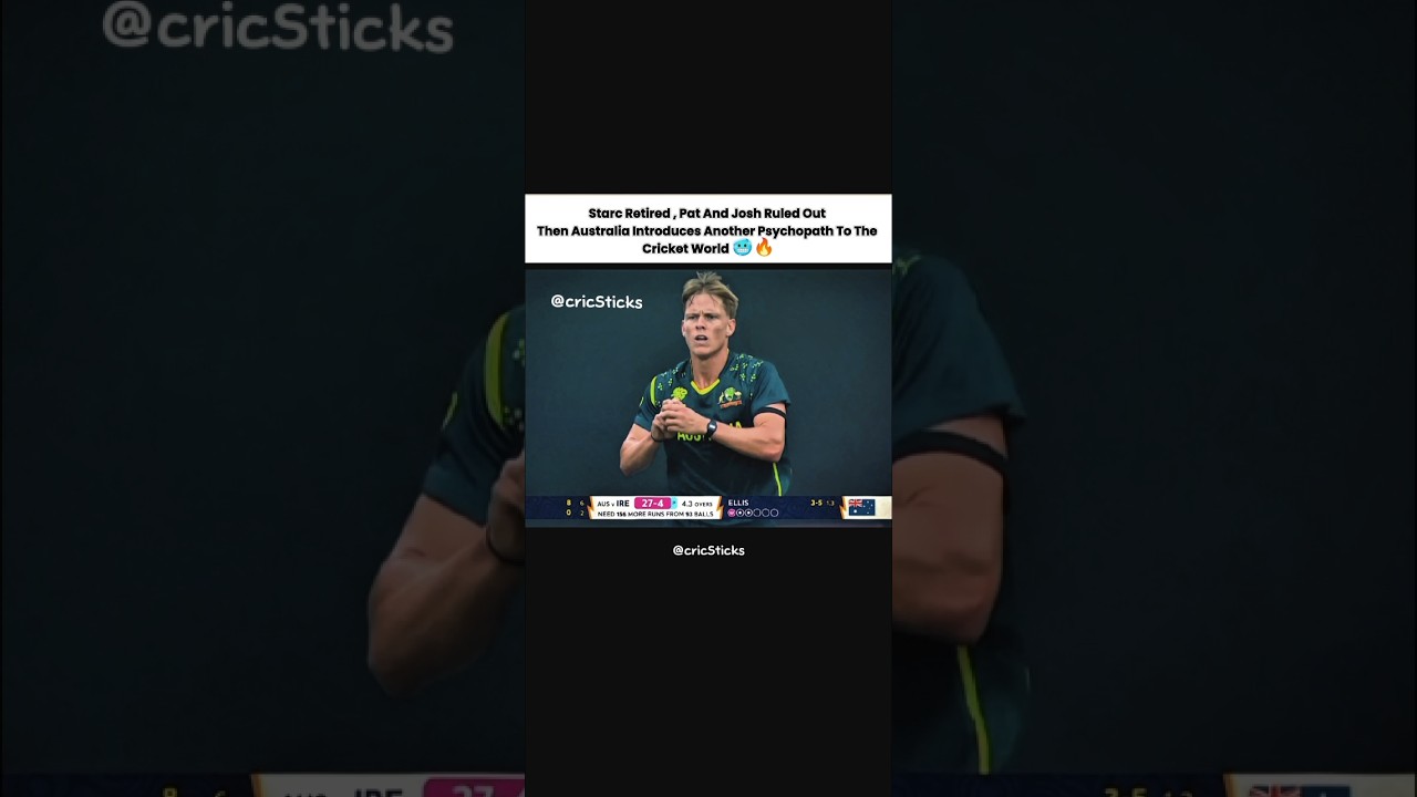 Australia Introduces Another Psychopath To The Cricket World 🥶🔥