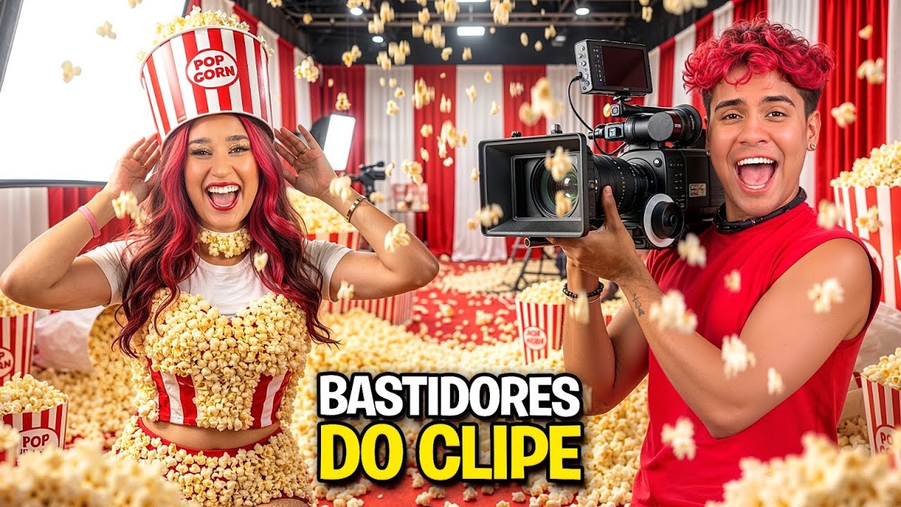 MAKING OF DA TRANSIÇÃO DA MÚSICA PIPOCA! 