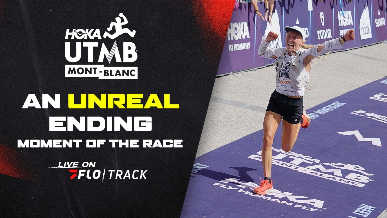 THE HUNT IS ON! Watch The Closing Moments Of HOKA UTMB Mont Blanc OCC - Lauren Gregory Goes Hunting!