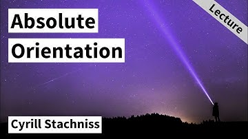 Absolute Orientation Problem: Similarity Transformations Between Point Sets (Cyrill Stachniss, 2021)