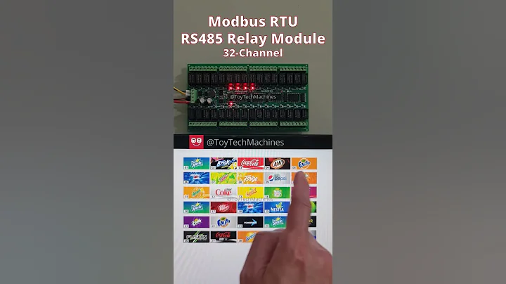 Modbus RTU RS485 Relay Module
