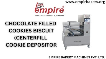 CENTER FILL COOKIES SETUP| CENTER FILLED BISCUIT| CHOCOLATE FILLED BISCUIT #viral #cookies #bakery