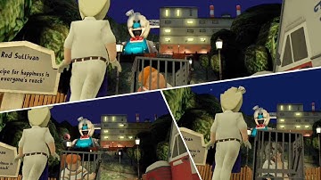 Ice Scream 1 & Ice Scream 2 & Ice Scream 3 - All New Game Over Scenes