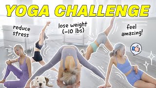YOGA CHALLENGE - lose weight & feel amazing in 7 days