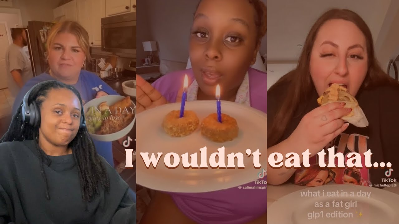 Reacting to What I Eat In A Day As A Fat Person Who Doesn’t Want to Be Fat Anymore | TikTok Reaction