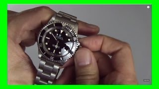 Talking The Rolex Submariner 5513 L - The End Of An Era - Last One Ever Produced