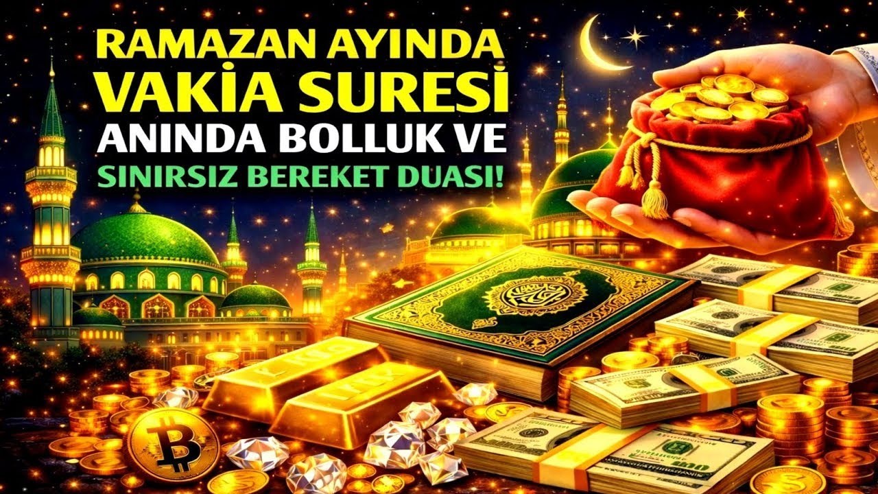 Ramazan’da Vakıa Suresi Mucizesi! Tek Okuyuşta Bereket ve Rızık Kapıları Açılıyor!