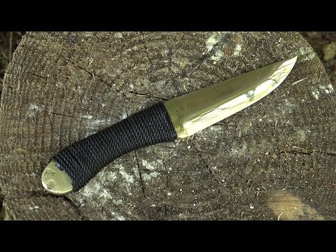 Testing The Bronze Bushcraft Knife
