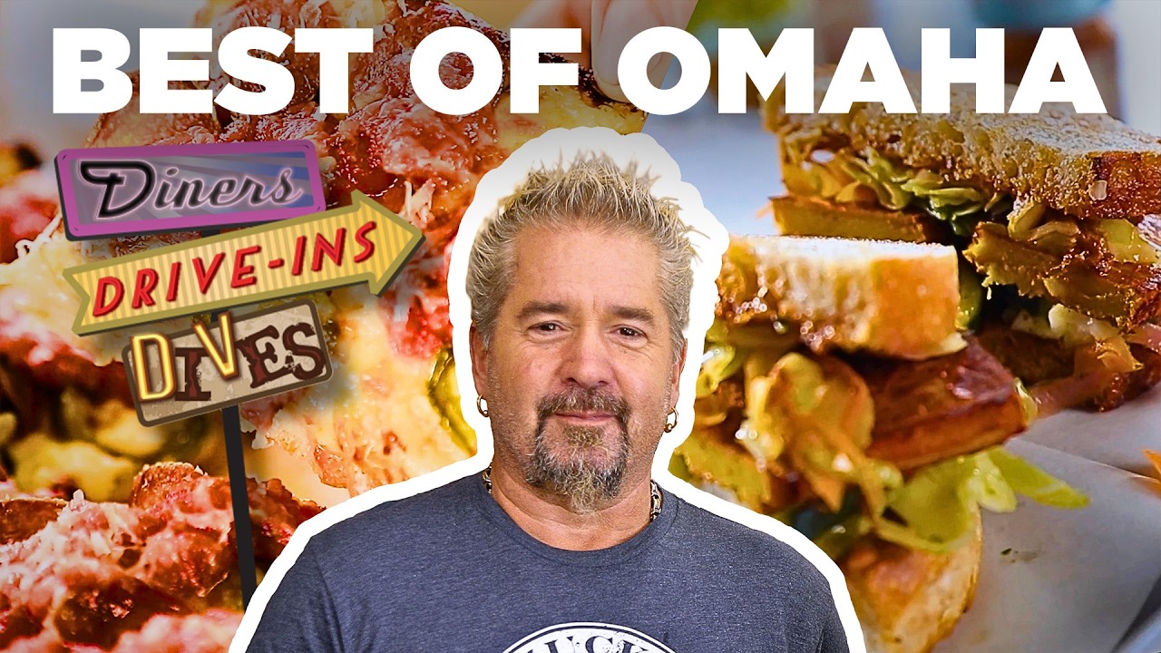 Top #DDD Videos in Omaha, Nebraska with Guy Fieri | Diners, Drive-Ins and Dives | Food Network