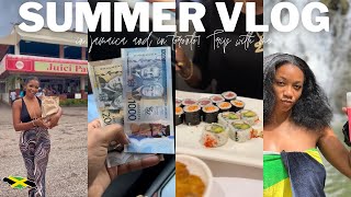 WEEKLY VLOG - New Money in Jamaica, Toronto Trip, River Shower, Morning Routine + more