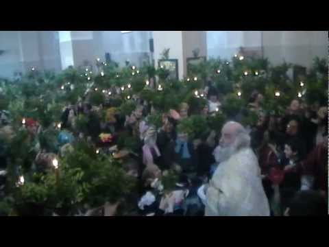 ბზობის დღესასწაული 08/04/2012