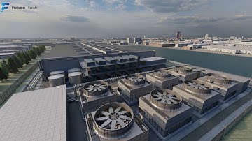 Data Centre Design Fly-By video – 48MW in Scandinavia