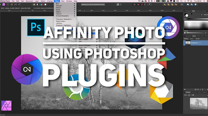 How to Use Photoshop Plugins with Affinity Photo