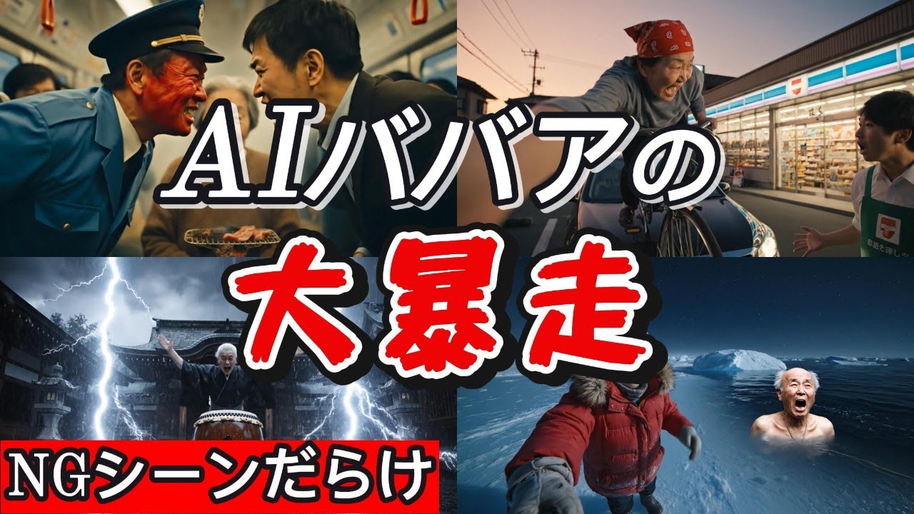 【総集編】AIおばあちゃんの大暴走が理解不能すぎてヤバかった。