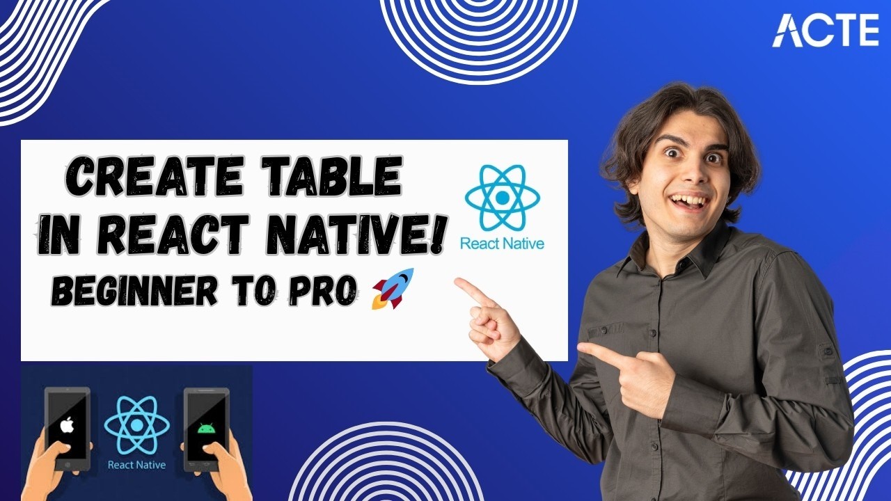 React Native Table Tutorial for Beginners 🔥 | Create Responsive Tables ...