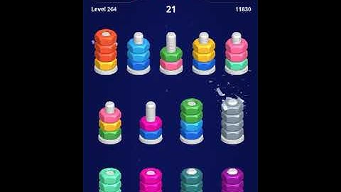 Sort Nuts Level 261 - 270 Walkthrough | PuzzleChallenge ✔️