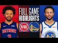PISTONS At WARRIORS FULL GAME HIGHLIGHTS January 5 2024