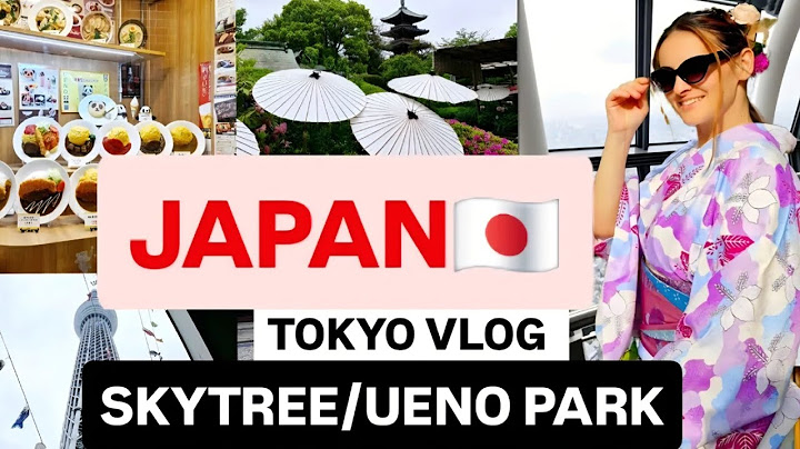 VLOG IZ JAPANA: STIGLI SMO U JAPAN ✈️ Tokyo DAN 1 – Skytree, Ueno park 🌏 Prvi dojmovi i cijene 🌸
