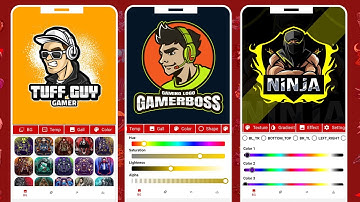 How To Use Esports Gaming Logo Maker App Android #gaming
