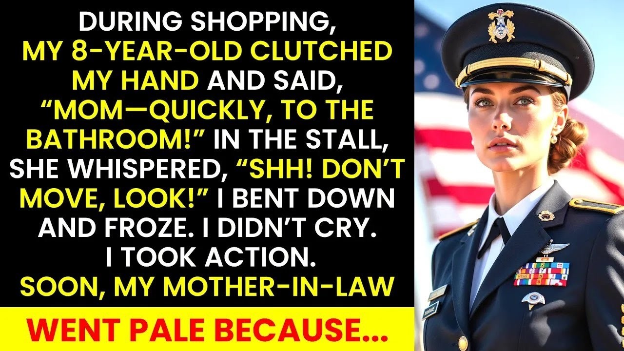 “Shh! Don’t Move, Look!” My Daughter Whispered. I Bent Down And FROZE. My Mother-In-Law Paid…